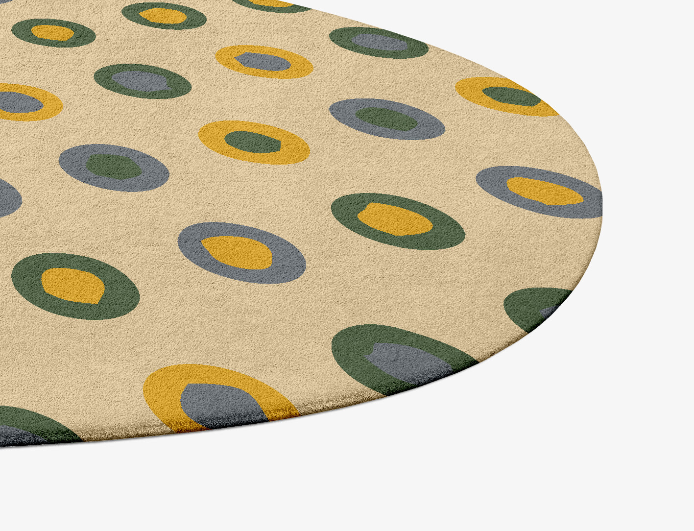 Fay Geometric Splash Hand Tufted Pure Wool Custom Rug by Rug Artisan