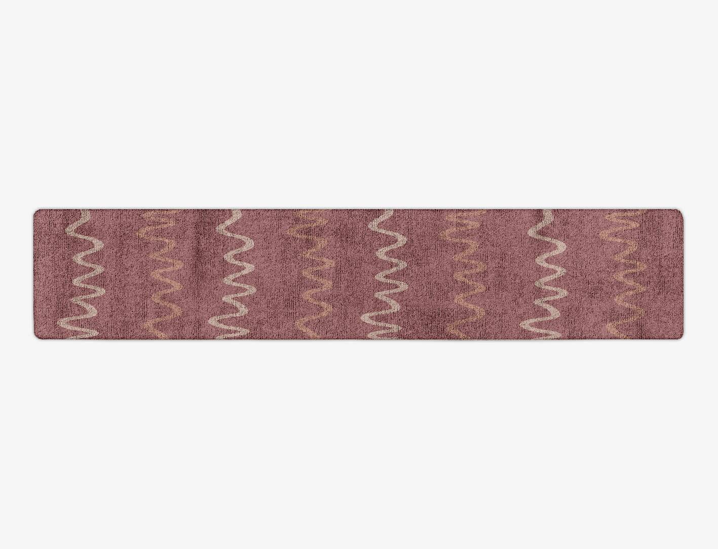 Feeble Minimalist Runner Hand Tufted Bamboo Silk Custom Rug by Rug Artisan