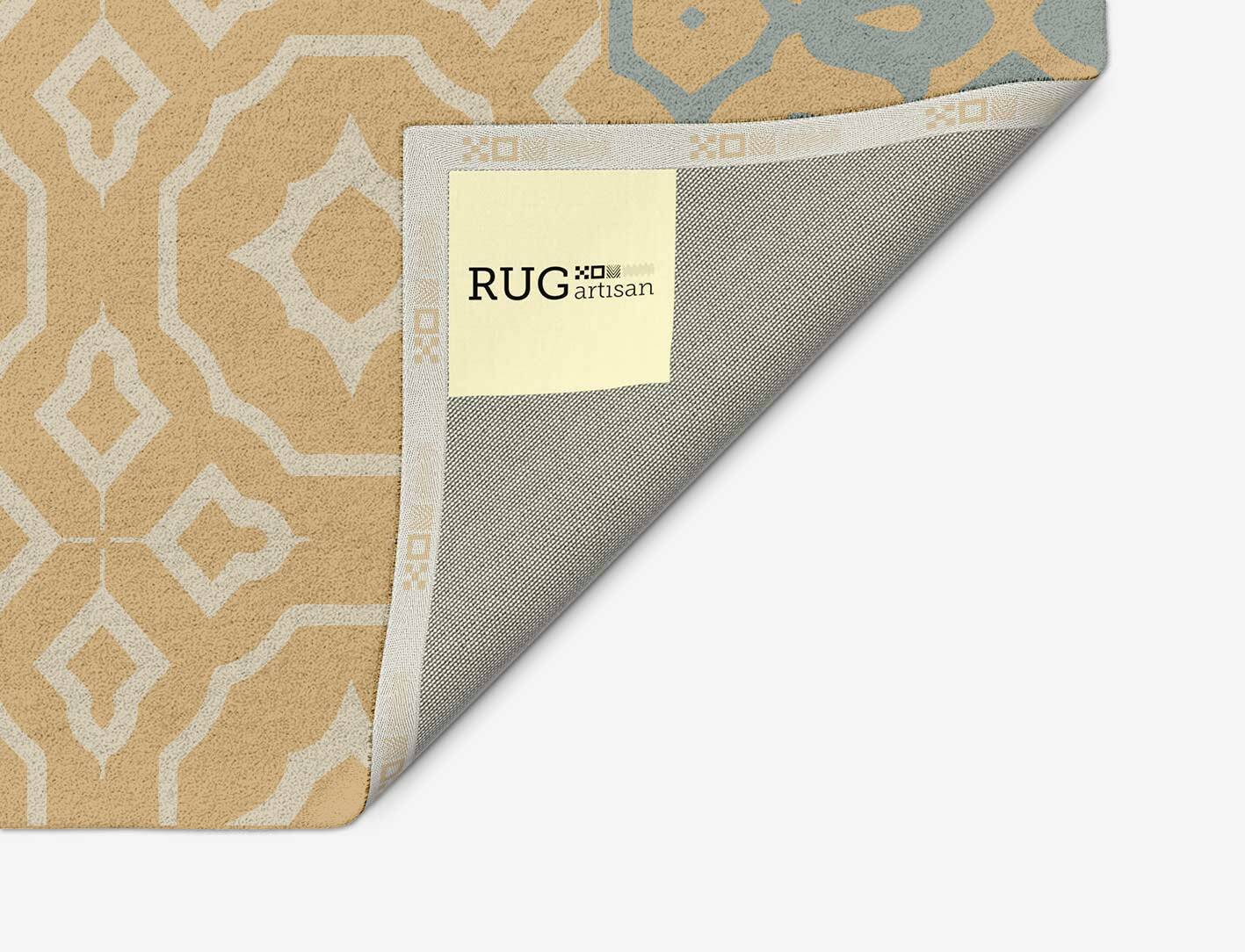 Felix Blue Royal Arch Hand Tufted Pure Wool Custom Rug by Rug Artisan