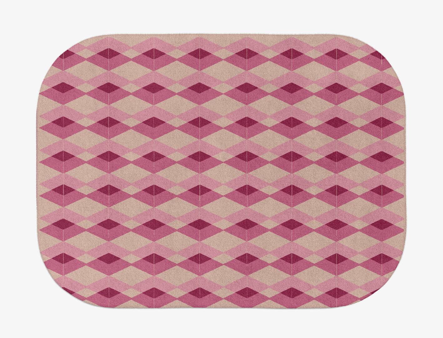 Femina Geometric Oblong Hand Tufted Pure Wool Custom Rug by Rug Artisan