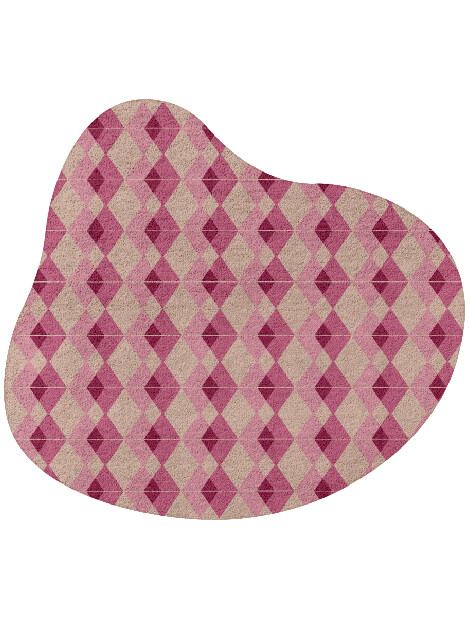 Femina Geometric Splash Hand Tufted Pure Wool Custom Rug by Rug Artisan