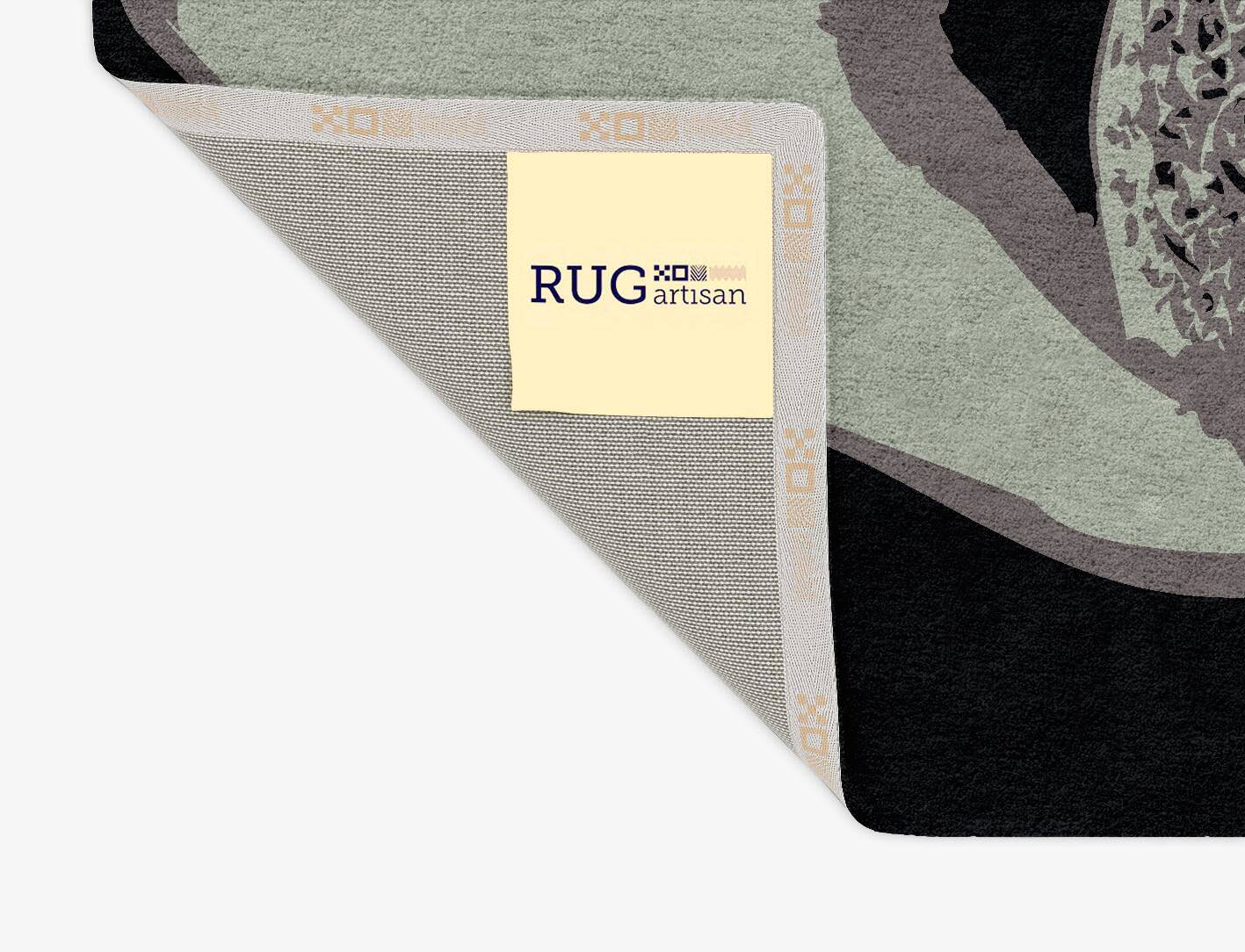Feu Abstract Rectangle Hand Tufted Pure Wool Custom Rug by Rug Artisan