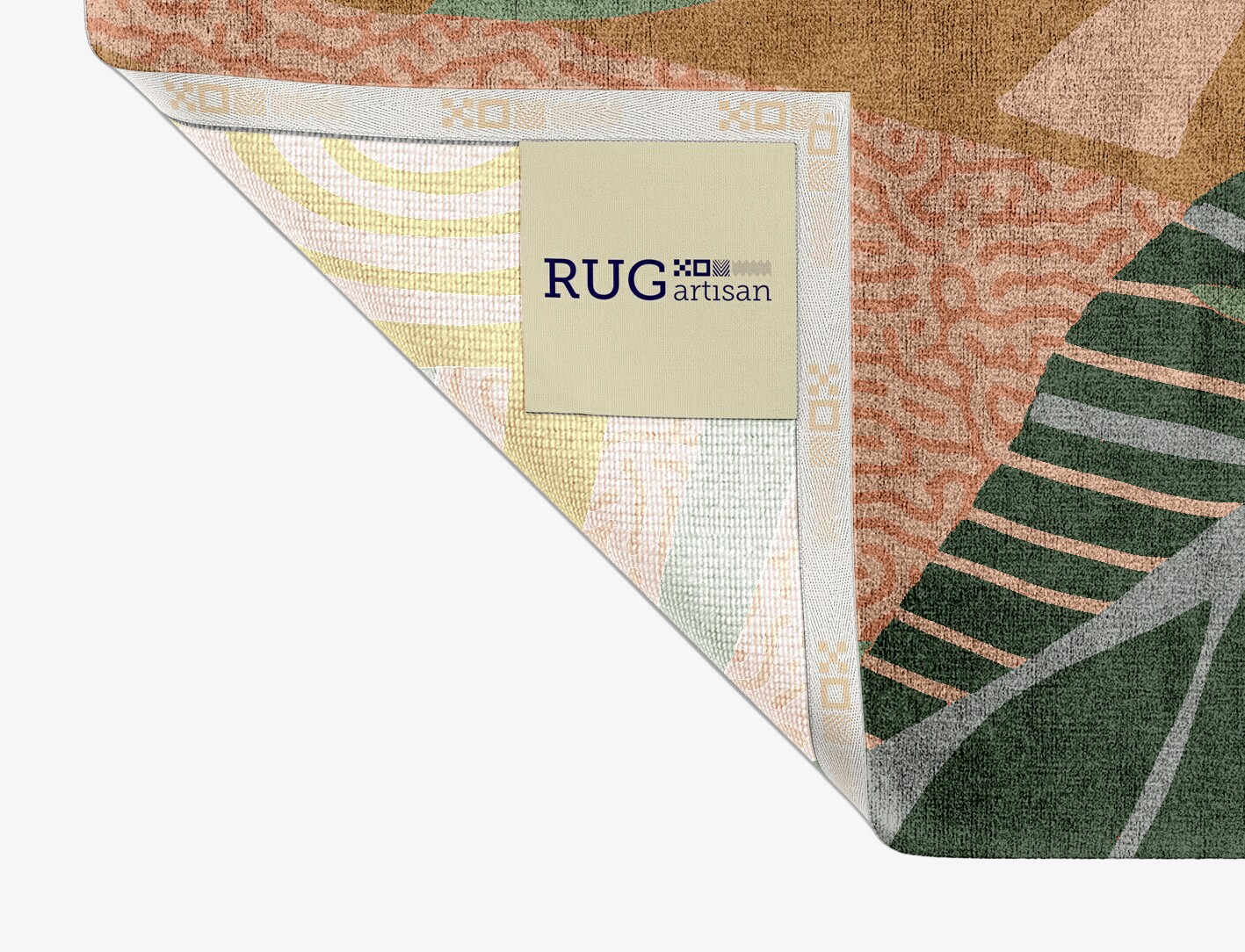 Ficus Field of Flowers Rectangle Hand Knotted Bamboo Silk Custom Rug by Rug Artisan