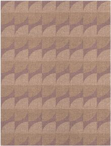 Fiddle Geometric Rectangle Flatweave New Zealand Wool Custom Rug by Rug Artisan