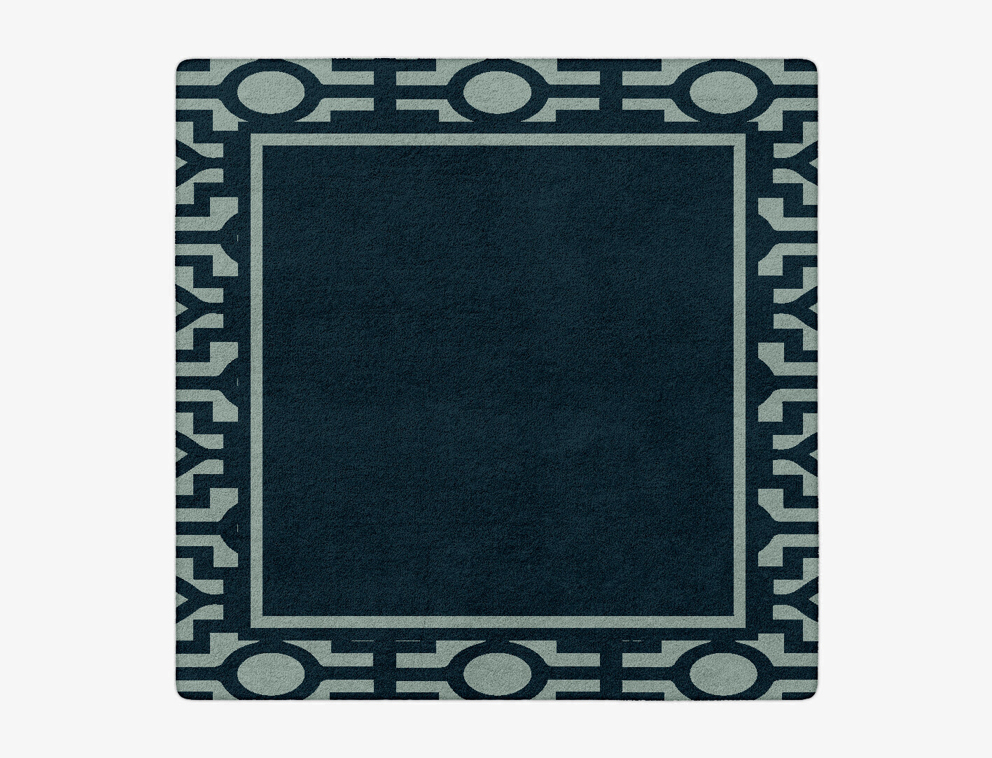 Flakey Geometric Square Hand Tufted Pure Wool Custom Rug by Rug Artisan