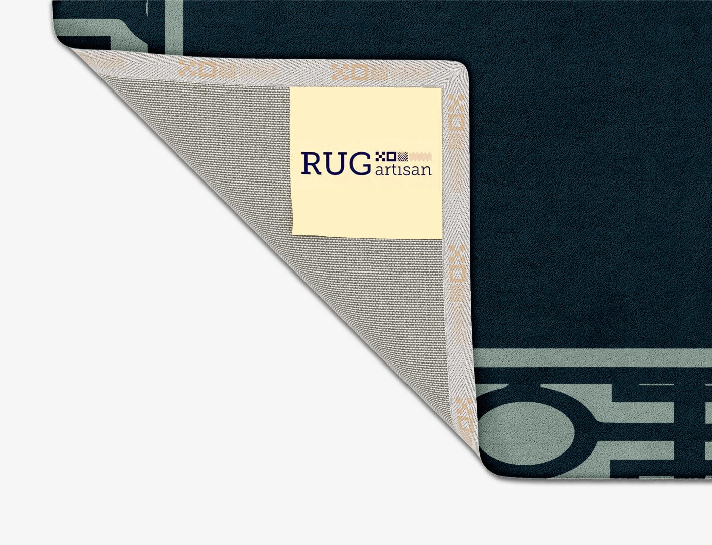 Flakey Geometric Square Hand Tufted Pure Wool Custom Rug by Rug Artisan