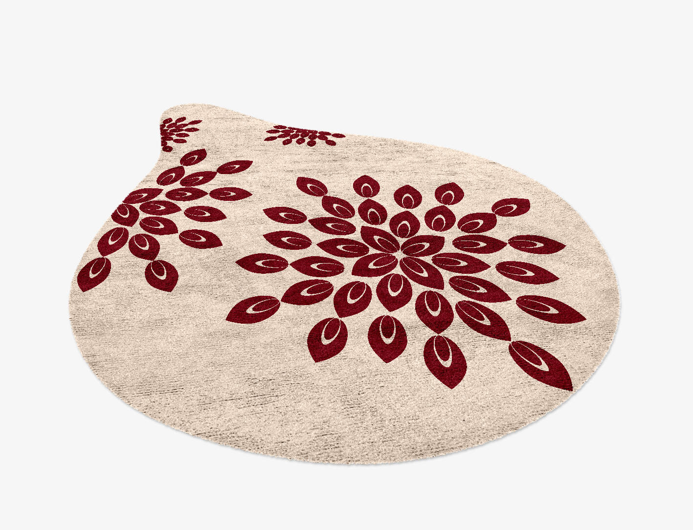 Fleur Kids Drop Hand Knotted Bamboo Silk Custom Rug by Rug Artisan