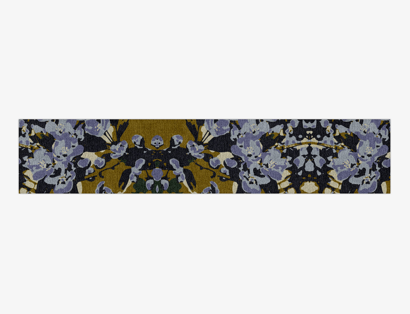 Flora Floral Runner Hand Knotted Tibetan Wool Custom Rug by Rug Artisan