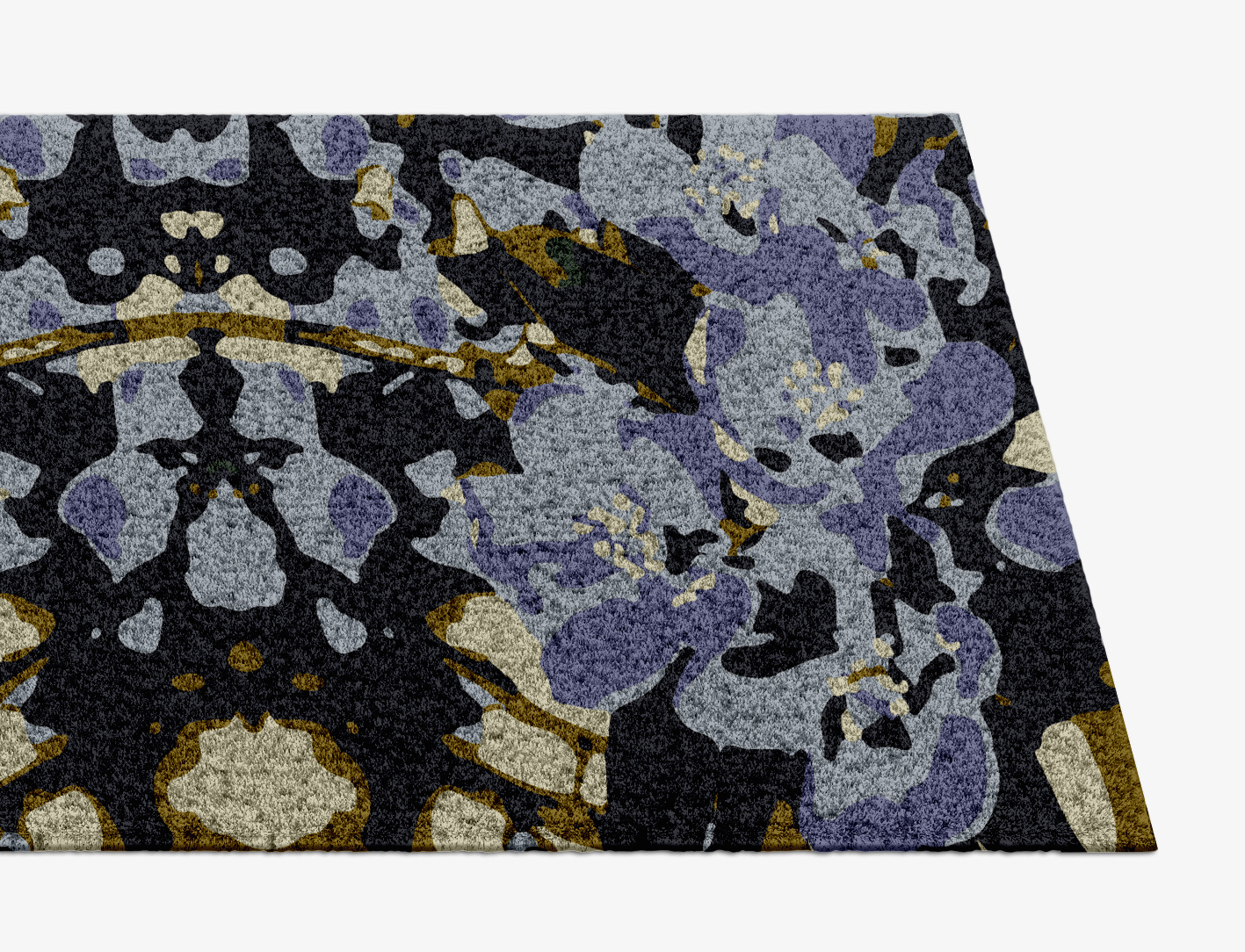 Flora Floral Runner Hand Knotted Tibetan Wool Custom Rug by Rug Artisan