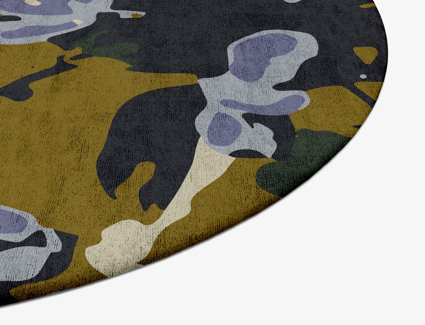 Flora Floral Oval Hand Tufted Bamboo Silk Custom Rug by Rug Artisan