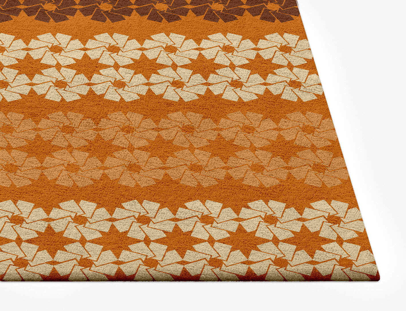 Floralite Modern Geometrics Rectangle Hand Tufted Pure Wool Custom Rug by Rug Artisan