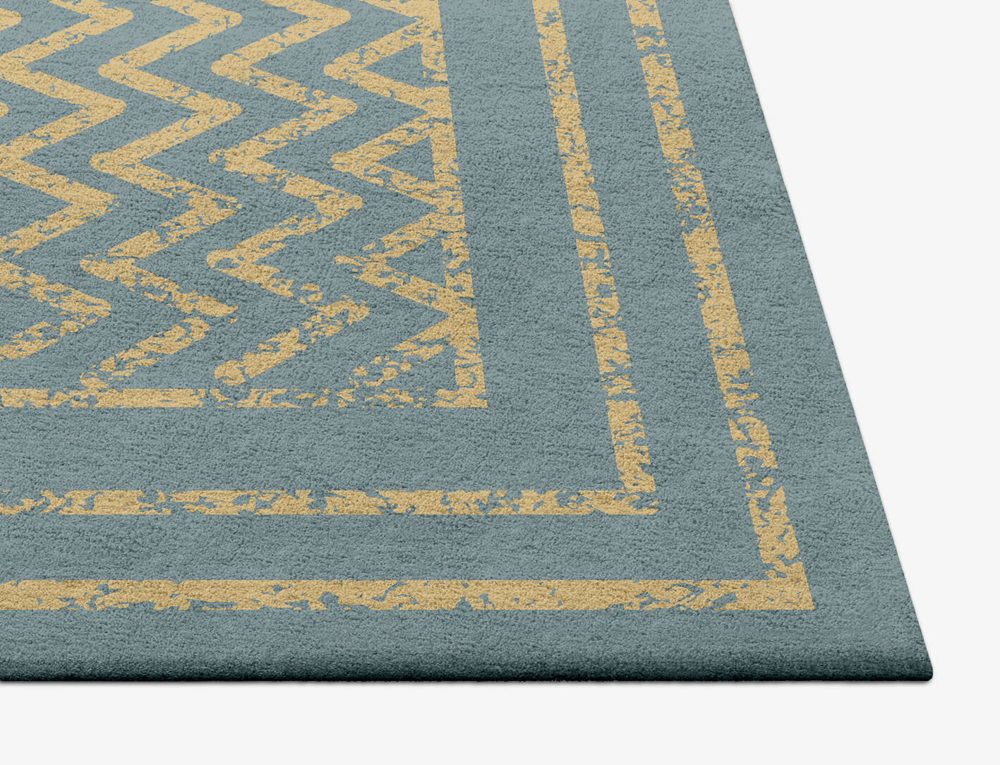 Florid  Square Hand Tufted Pure Wool Custom Rug by Rug Artisan