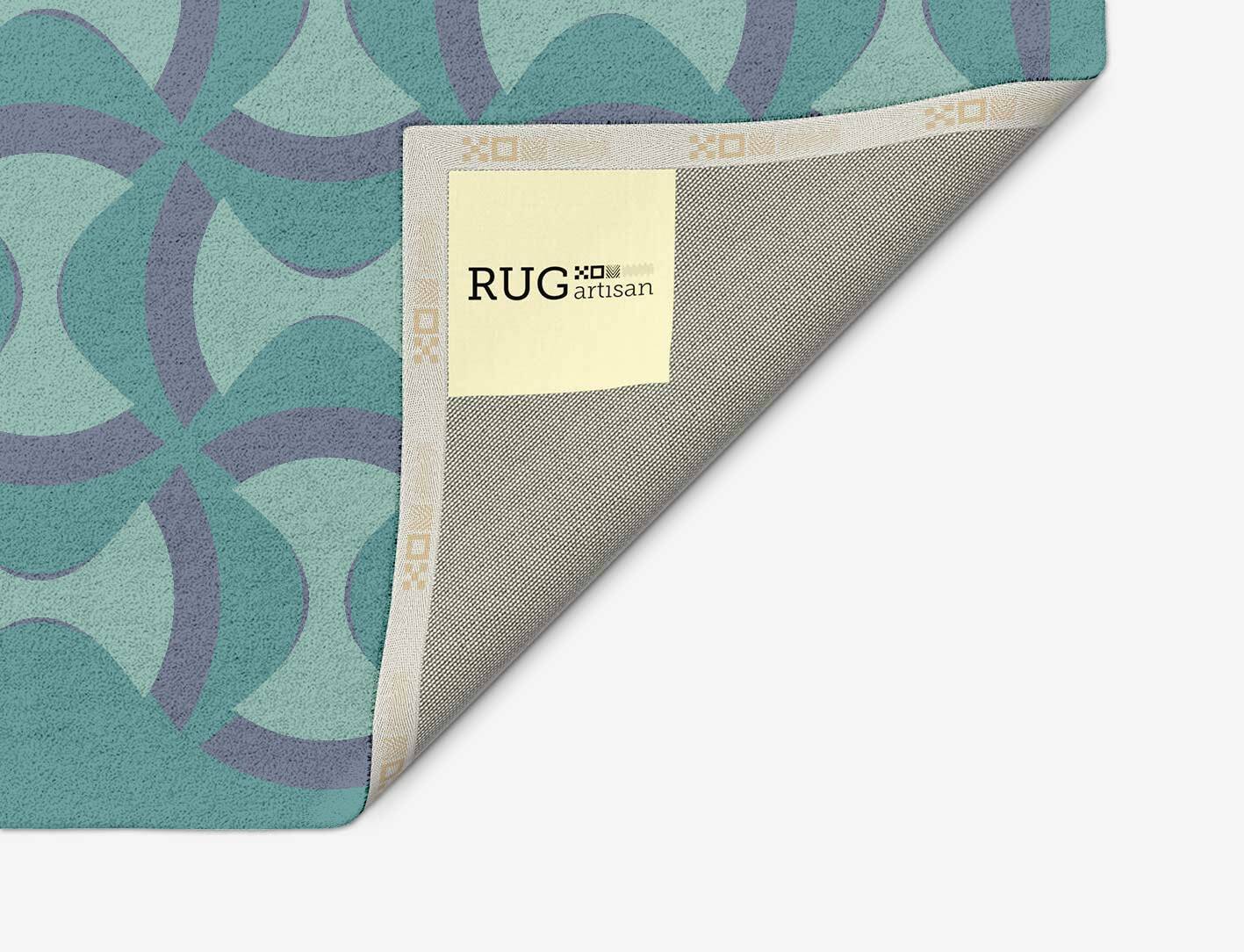 Fluid Modern Geometrics Arch Hand Tufted Pure Wool Custom Rug by Rug Artisan
