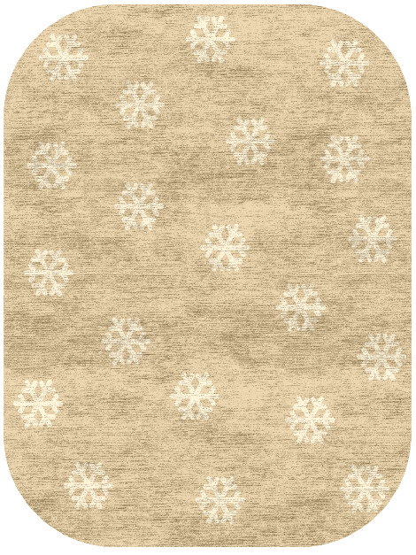 Flurry Kids Oblong Hand Knotted Bamboo Silk Custom Rug by Rug Artisan