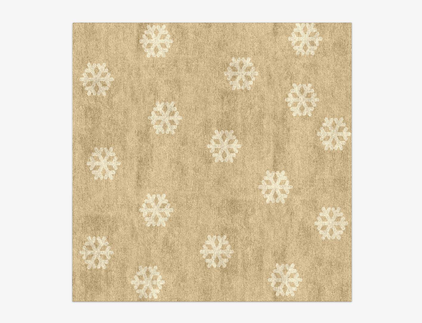 Flurry Kids Square Hand Knotted Bamboo Silk Custom Rug by Rug Artisan