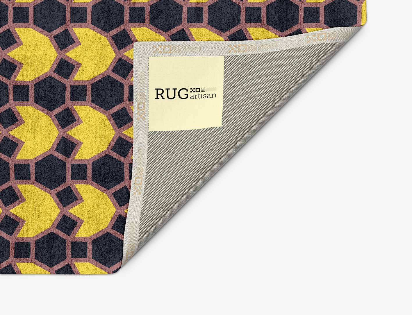 Flyroe Geometric Arch Hand Tufted Bamboo Silk Custom Rug by Rug Artisan