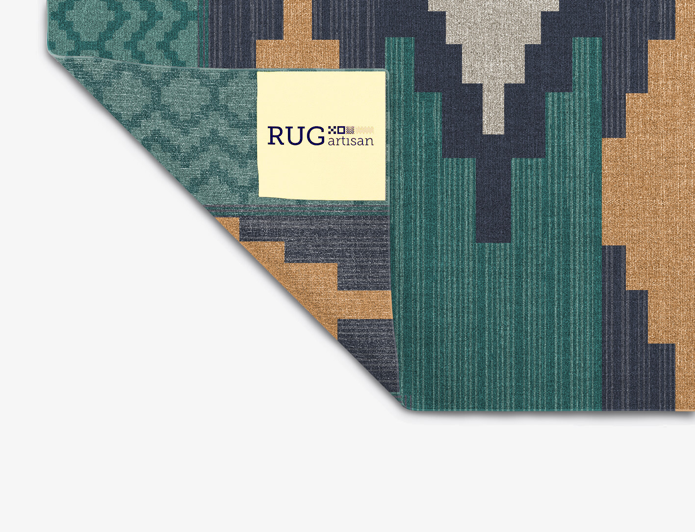 Foil Flatweaves Square Flatweave New Zealand Wool Custom Rug by Rug Artisan