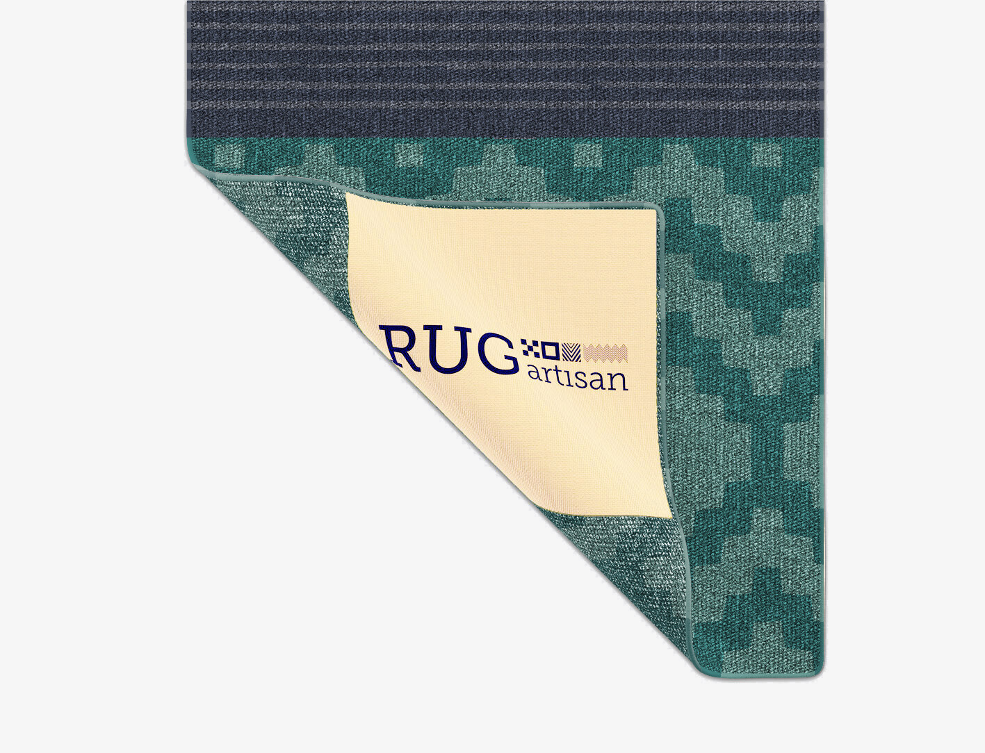 Foil Flatweaves Runner Outdoor Recycled Yarn Custom Rug by Rug Artisan