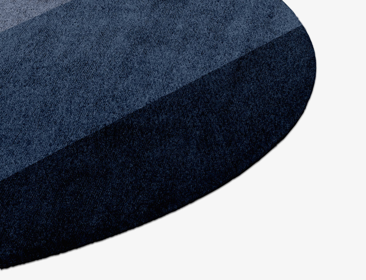 Ford Gradation Round Hand Knotted Bamboo Silk Custom Rug by Rug Artisan