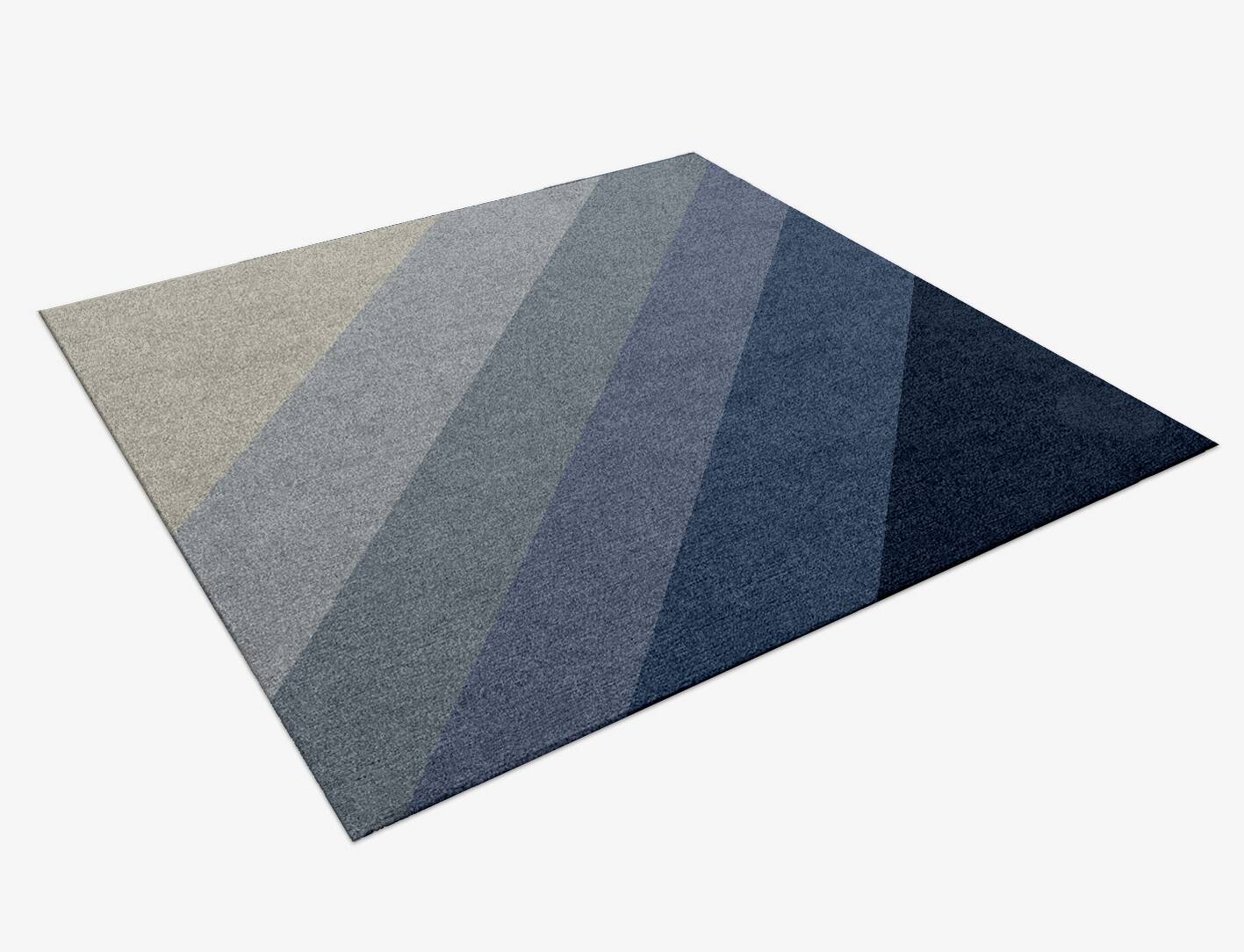 Ford Gradation Square Hand Knotted Tibetan Wool Custom Rug by Rug Artisan
