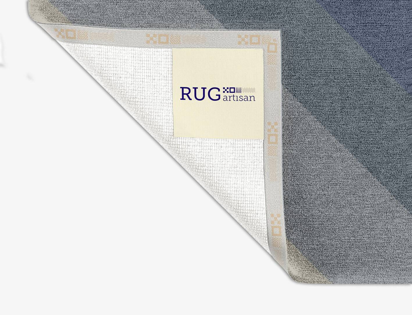 Ford Gradation Square Hand Knotted Tibetan Wool Custom Rug by Rug Artisan