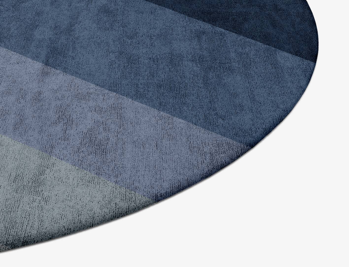 Ford Gradation Oval Hand Tufted Bamboo Silk Custom Rug by Rug Artisan