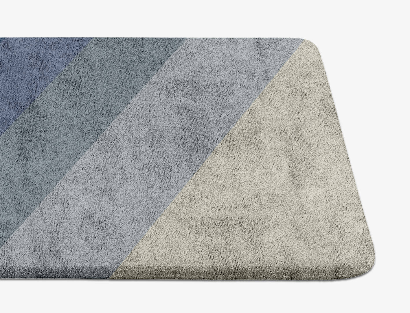 Ford Gradation Runner Hand Tufted Bamboo Silk Custom Rug by Rug Artisan