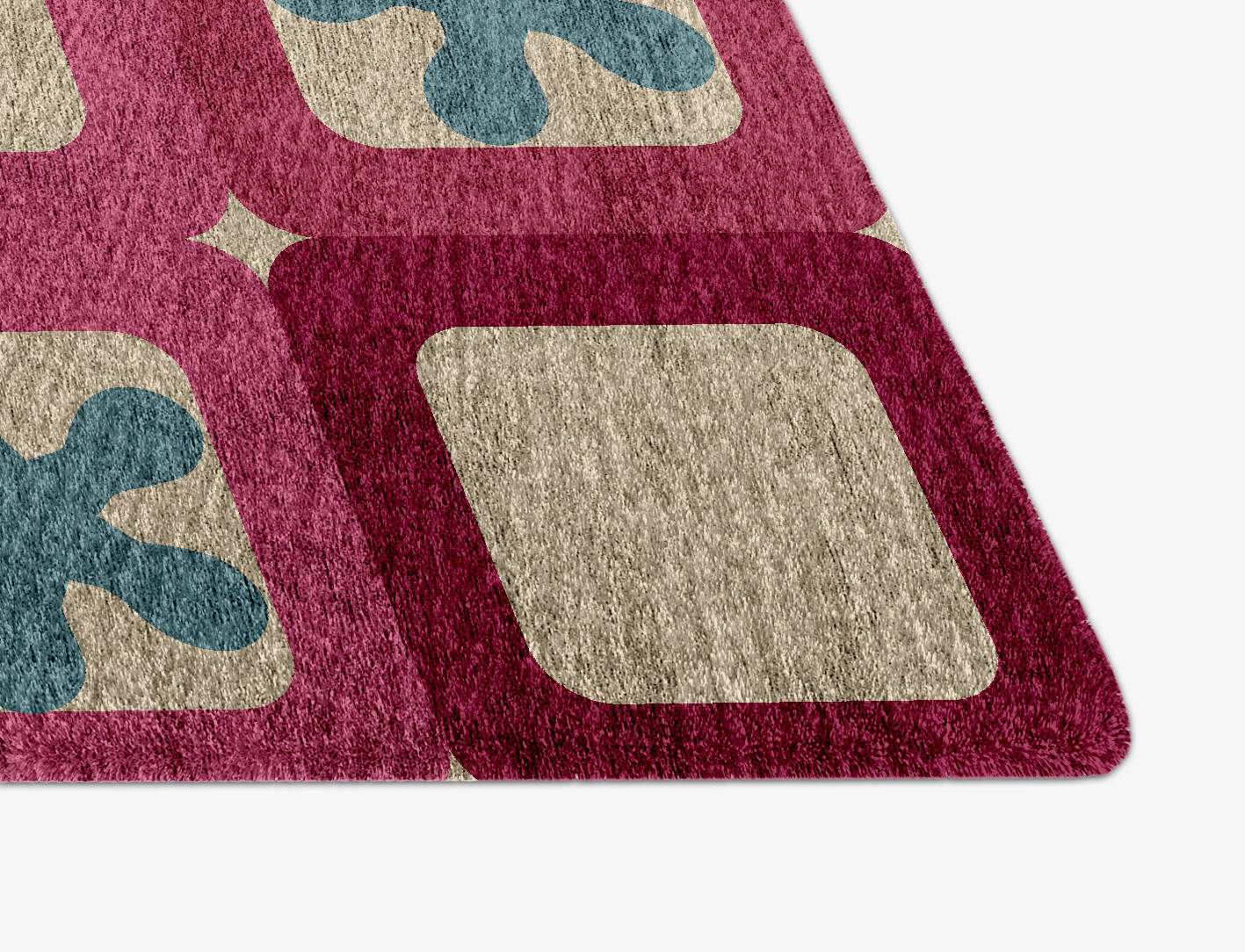 Frames Kids Arch Hand Knotted Bamboo Silk Custom Rug by Rug Artisan
