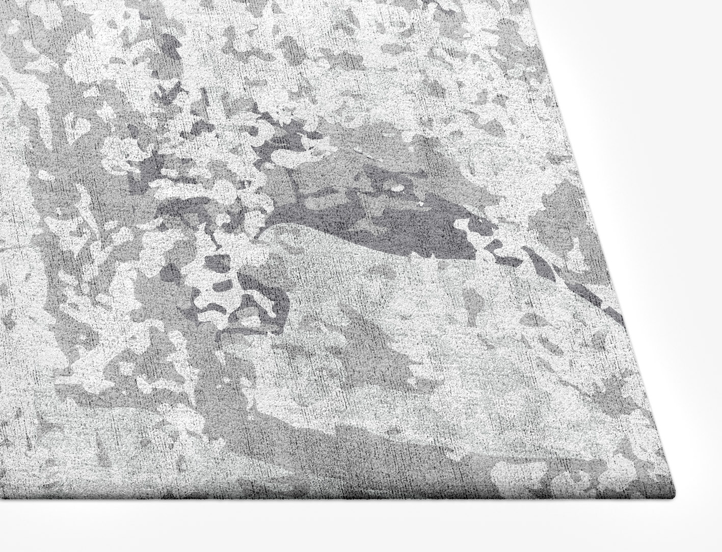 Frenzy Surface Art Rectangle Hand Tufted Bamboo Silk Custom Rug by Rug Artisan