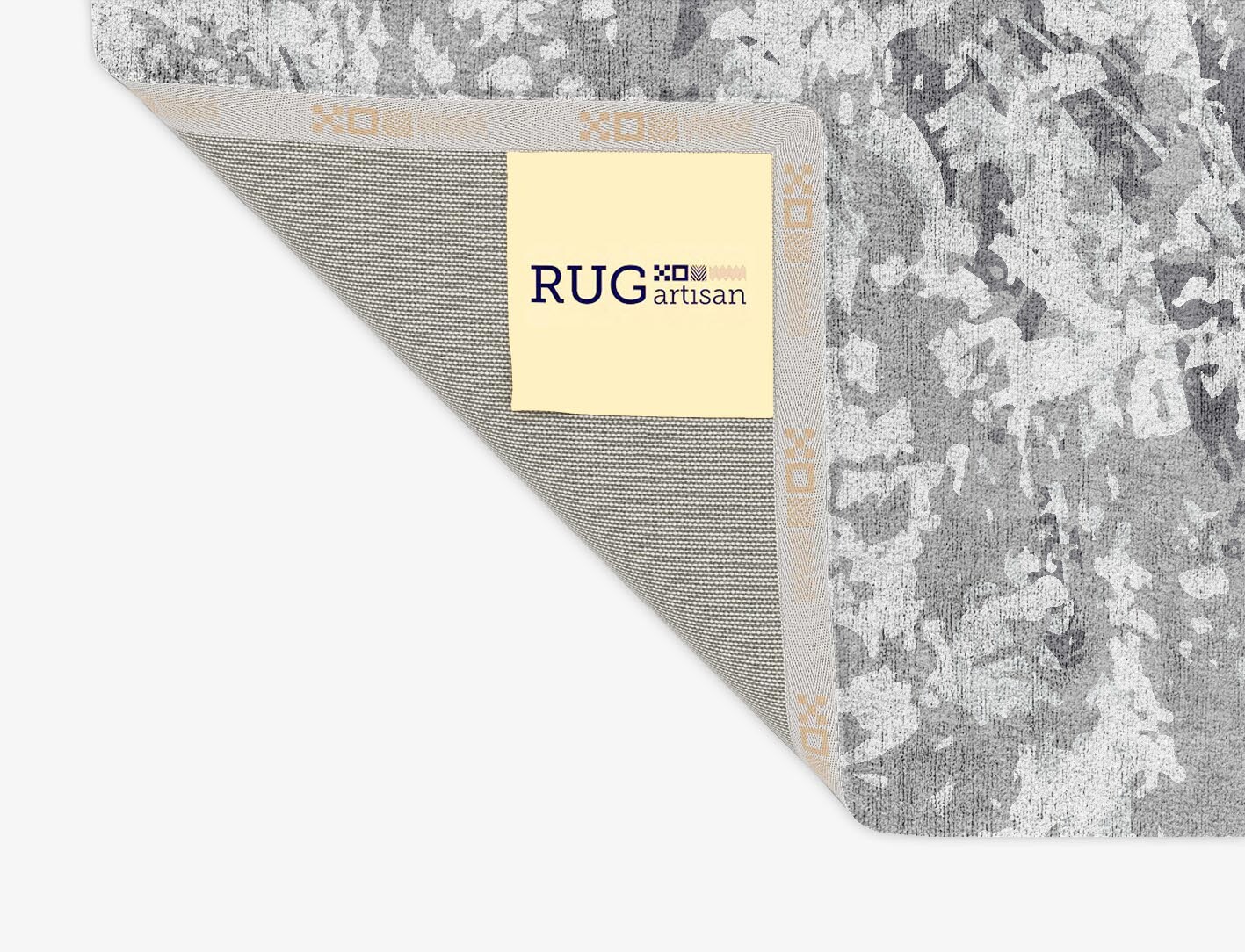 Frenzy Surface Art Rectangle Hand Tufted Bamboo Silk Custom Rug by Rug Artisan