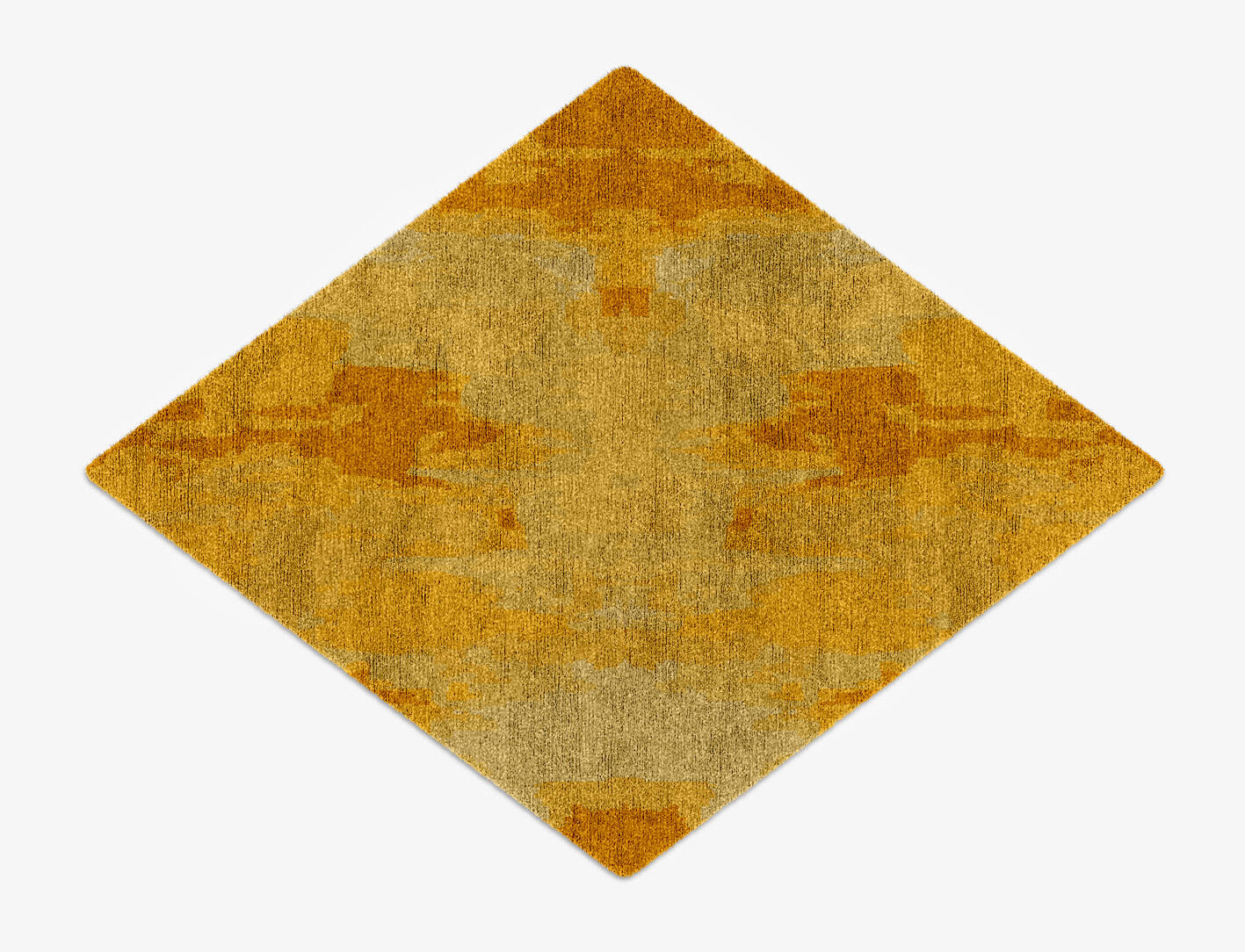 Freya Gradation Diamond Hand Knotted Bamboo Silk Custom Rug by Rug Artisan