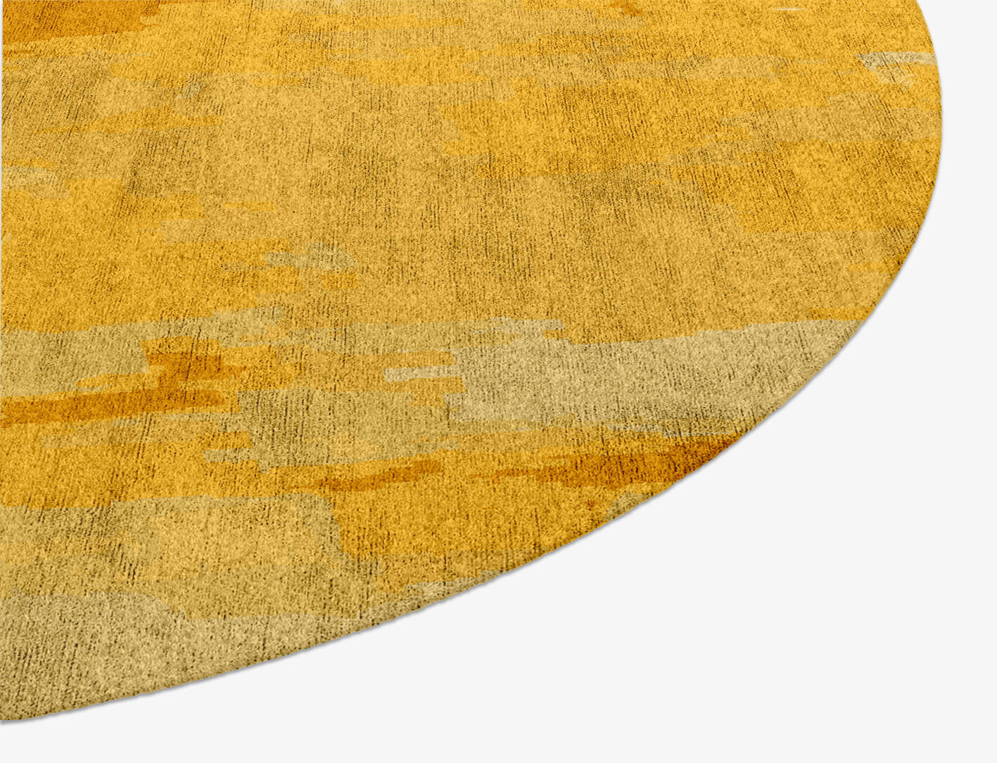Freya Gradation Oval Hand Knotted Bamboo Silk Custom Rug by Rug Artisan