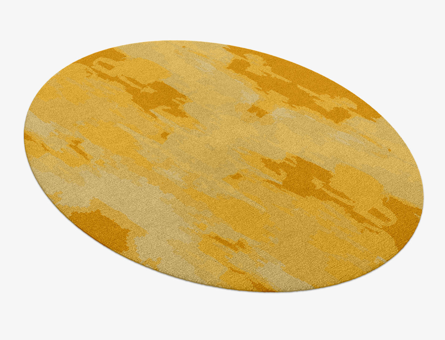 Freya Gradation Oval Hand Knotted Tibetan Wool Custom Rug by Rug Artisan
