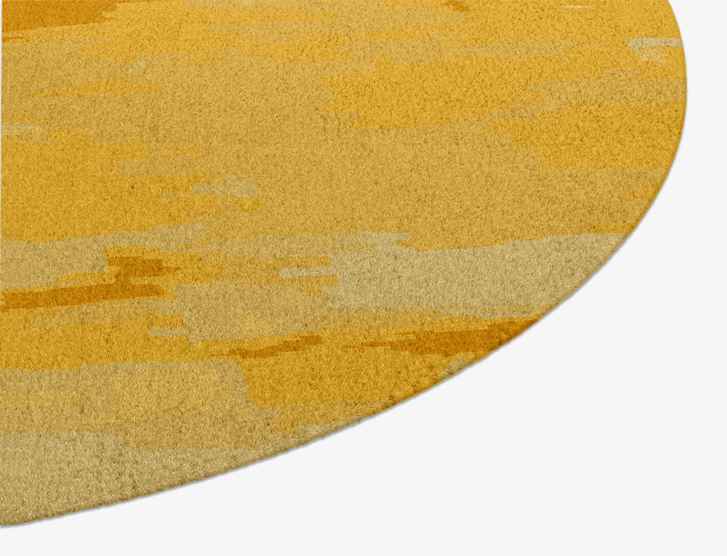 Freya Gradation Oval Hand Knotted Tibetan Wool Custom Rug by Rug Artisan