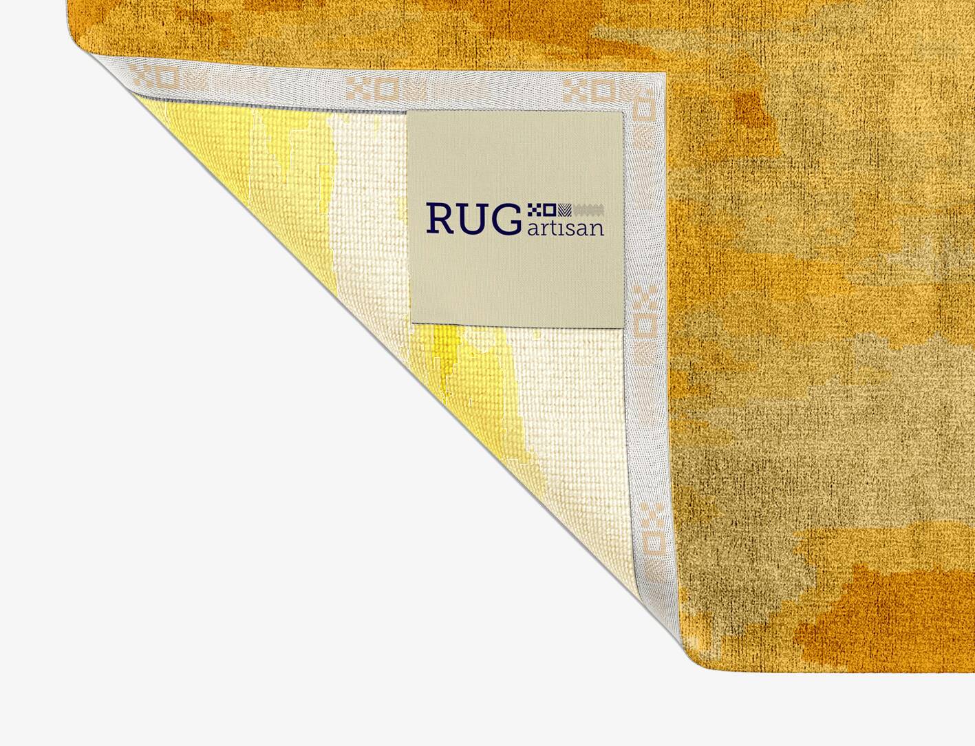 Freya Gradation Rectangle Hand Knotted Bamboo Silk Custom Rug by Rug Artisan