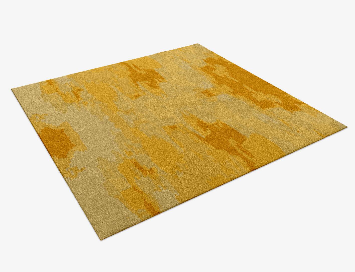 Freya Gradation Square Hand Knotted Tibetan Wool Custom Rug by Rug Artisan