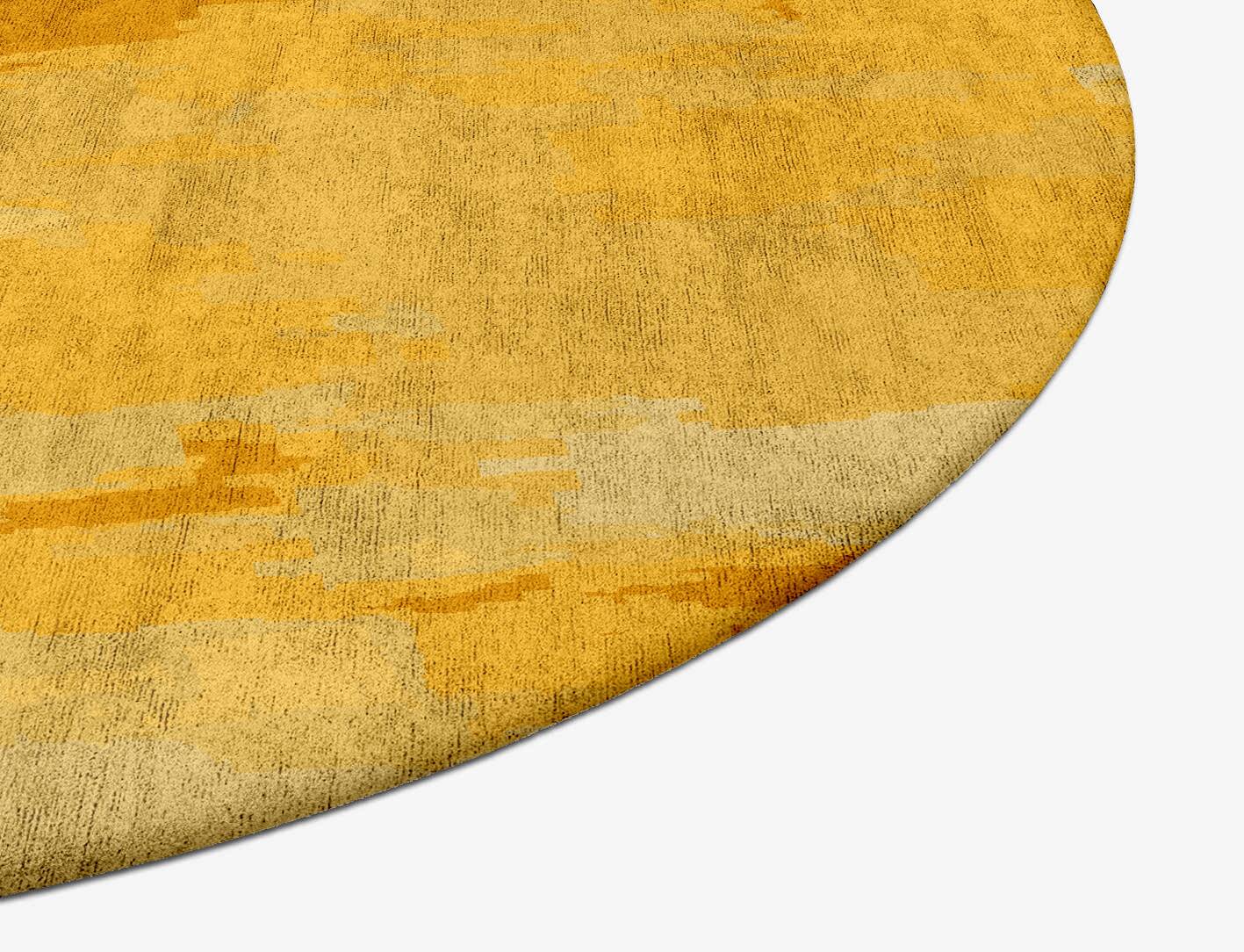 Freya Gradation Oval Hand Tufted Bamboo Silk Custom Rug by Rug Artisan