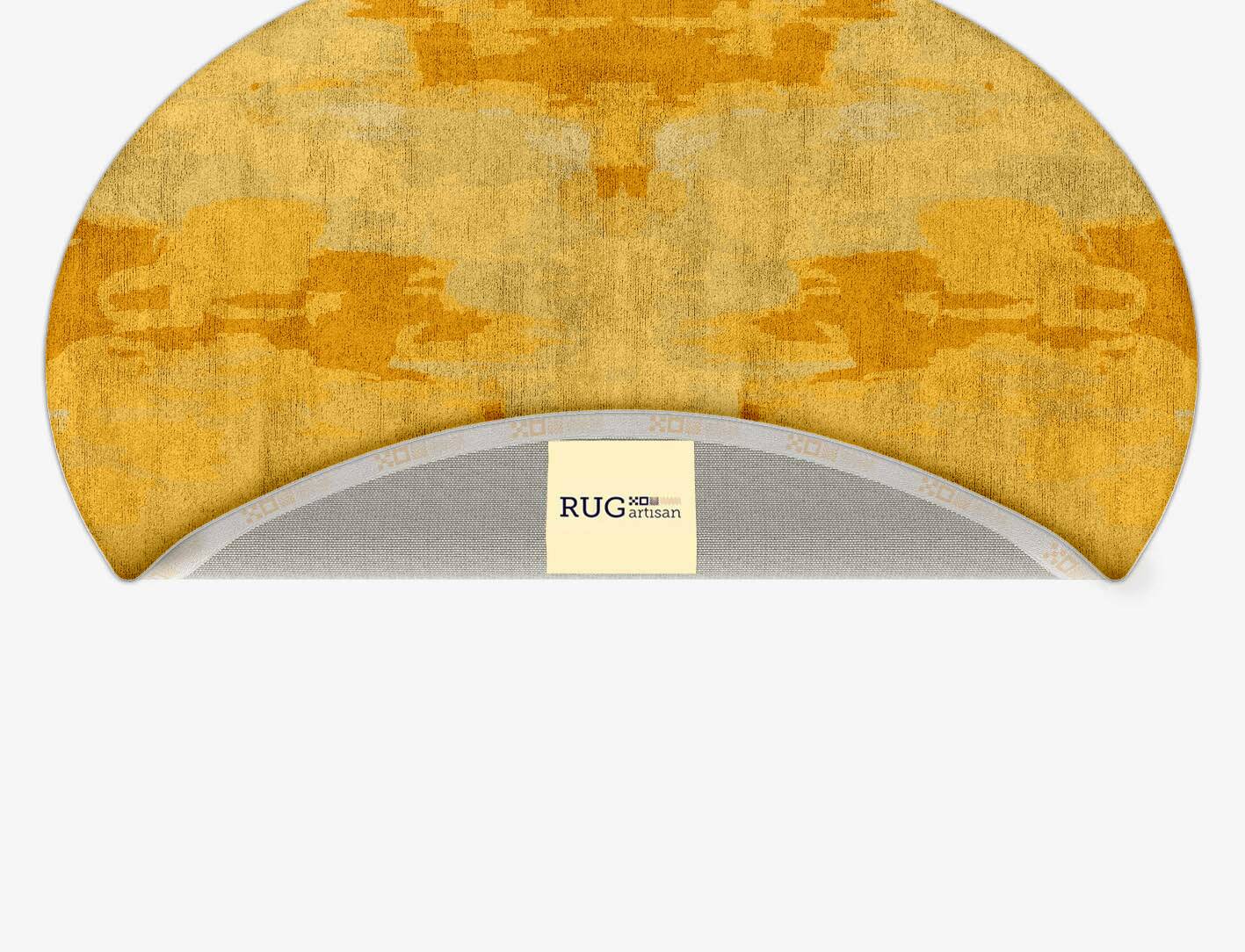 Freya Gradation Oval Hand Tufted Bamboo Silk Custom Rug by Rug Artisan