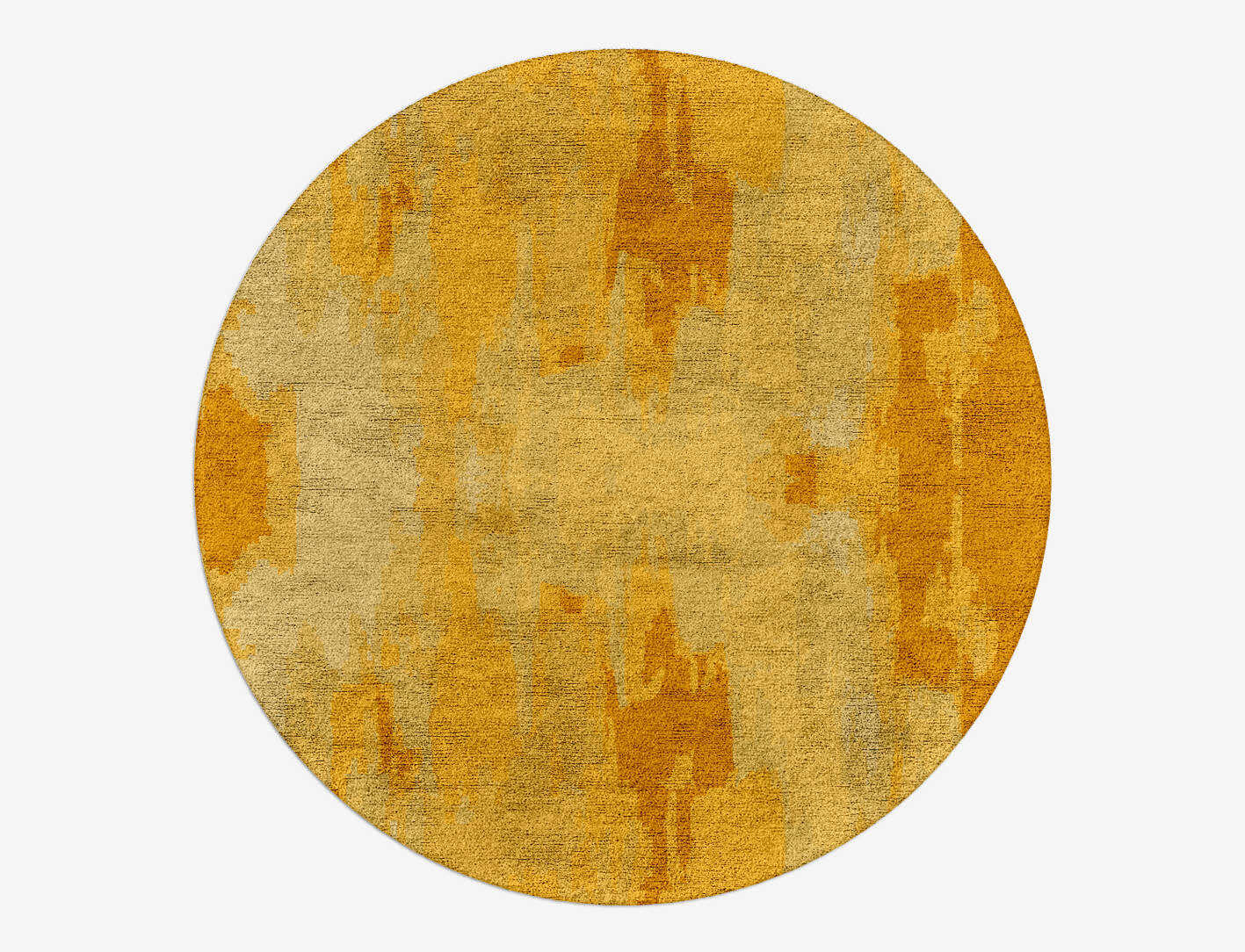 Freya Gradation Round Hand Tufted Bamboo Silk Custom Rug by Rug Artisan