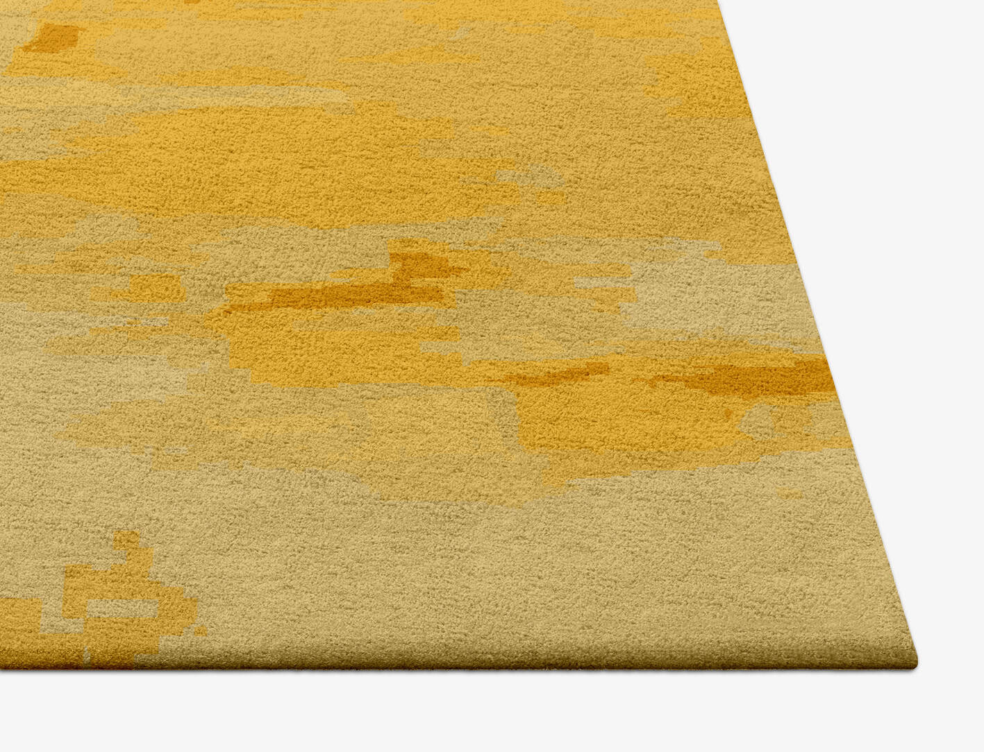 Freya Gradation Square Hand Tufted Pure Wool Custom Rug by Rug Artisan