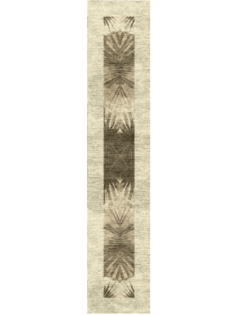 Froebelian Origami Runner Hand Knotted Bamboo Silk Custom Rug by Rug Artisan