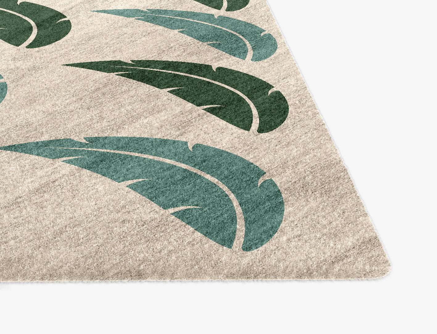 Frond Kids Ogee Hand Knotted Bamboo Silk Custom Rug by Rug Artisan