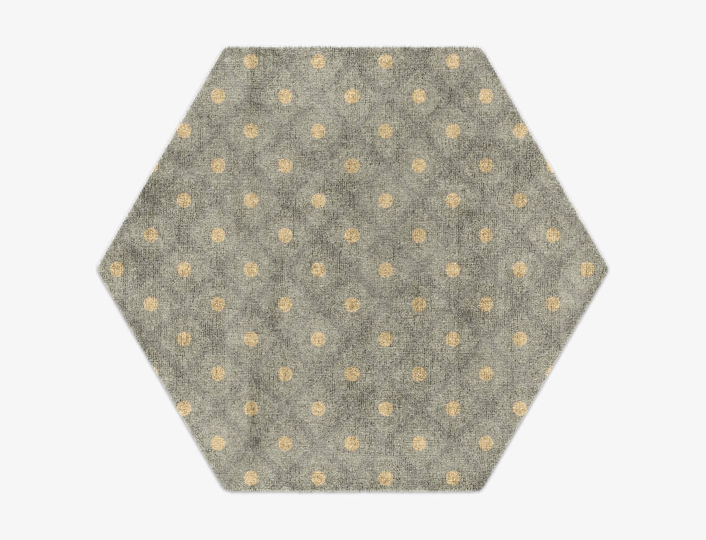 Fulfill Minimalist Hexagon Hand Knotted Bamboo Silk Custom Rug by Rug Artisan