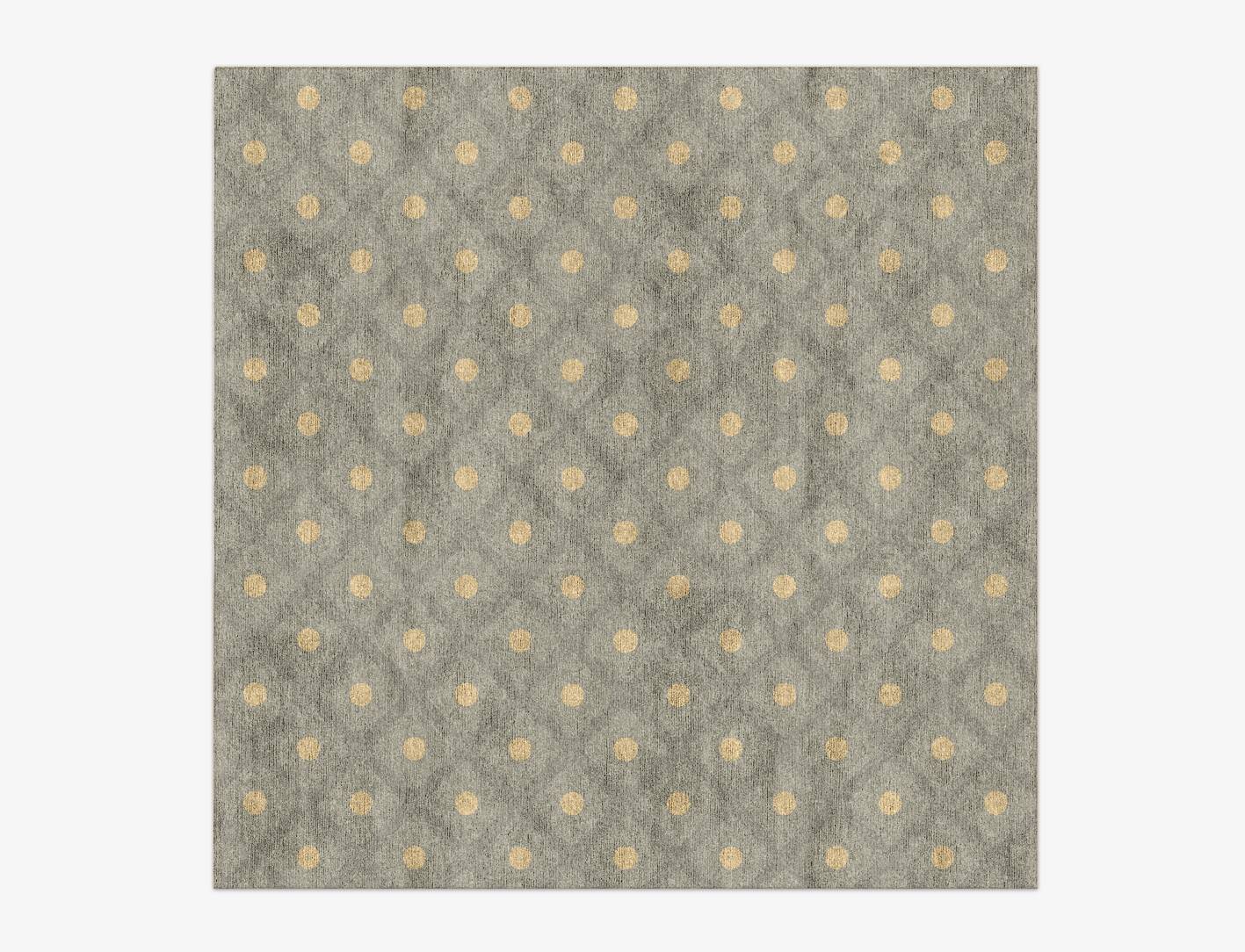 Fulfill Minimalist Square Hand Knotted Bamboo Silk Custom Rug by Rug Artisan