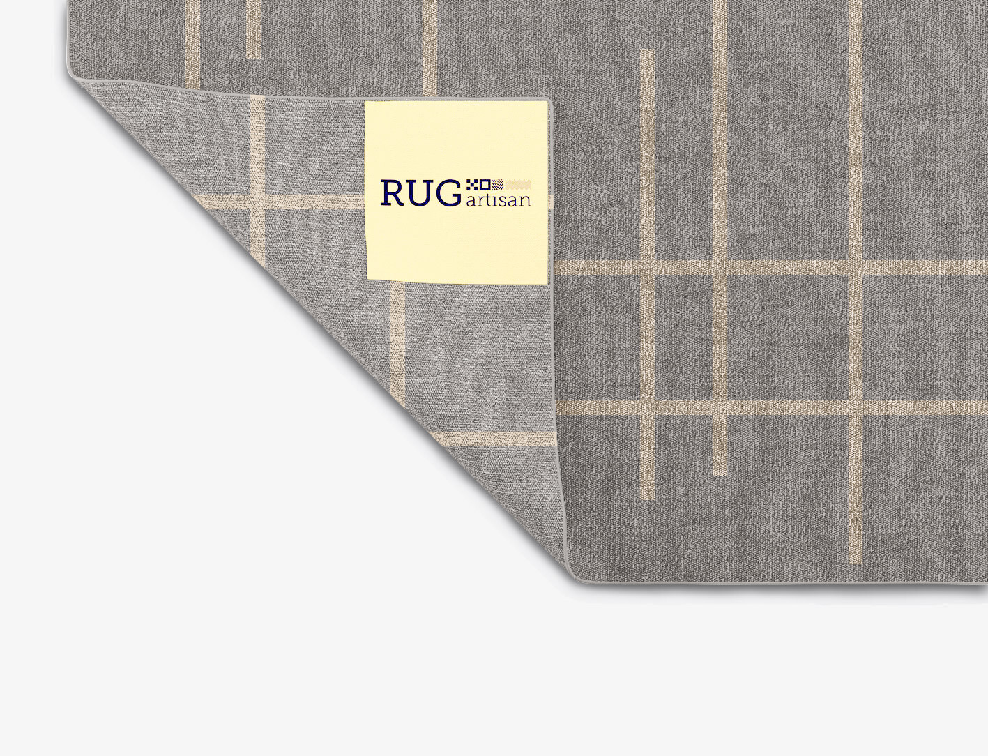 Fuse Minimalist Rectangle Flatweave New Zealand Wool Custom Rug by Rug Artisan