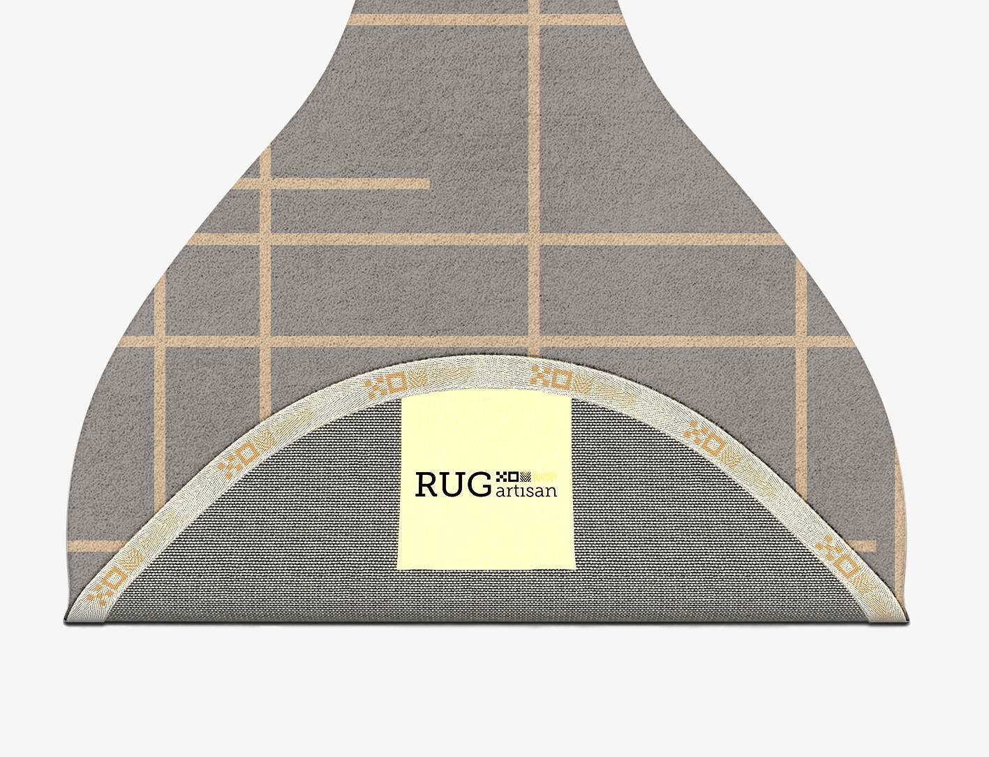 Fuse Minimalist Drop Hand Tufted Pure Wool Custom Rug by Rug Artisan