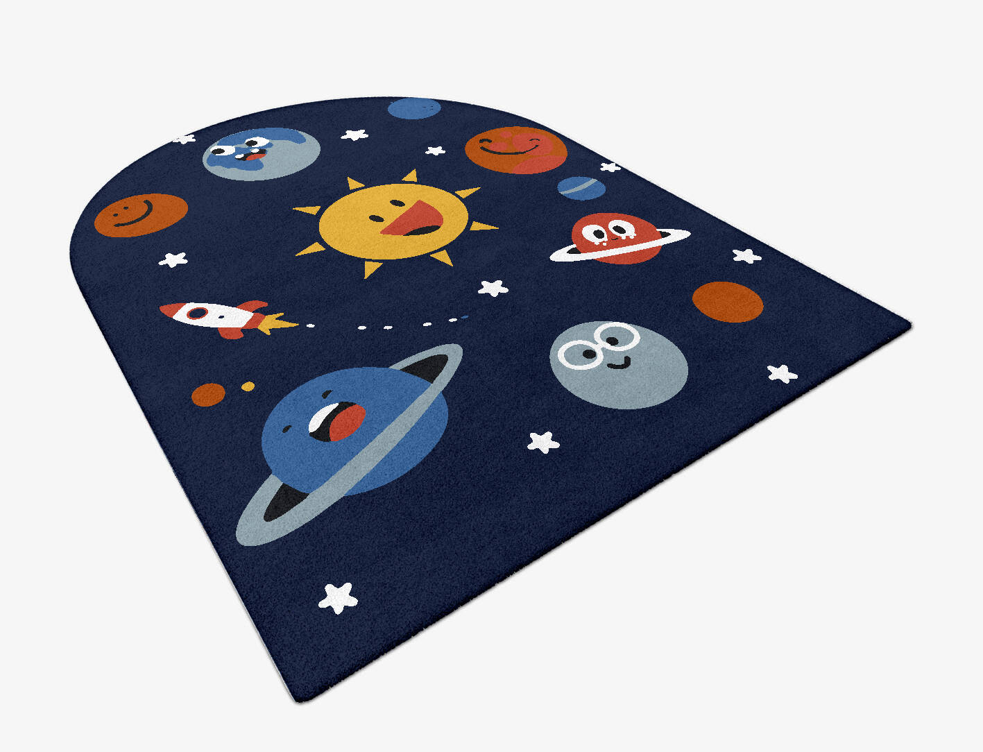 Galaxsee Kids Arch Hand Tufted Pure Wool Custom Rug by Rug Artisan