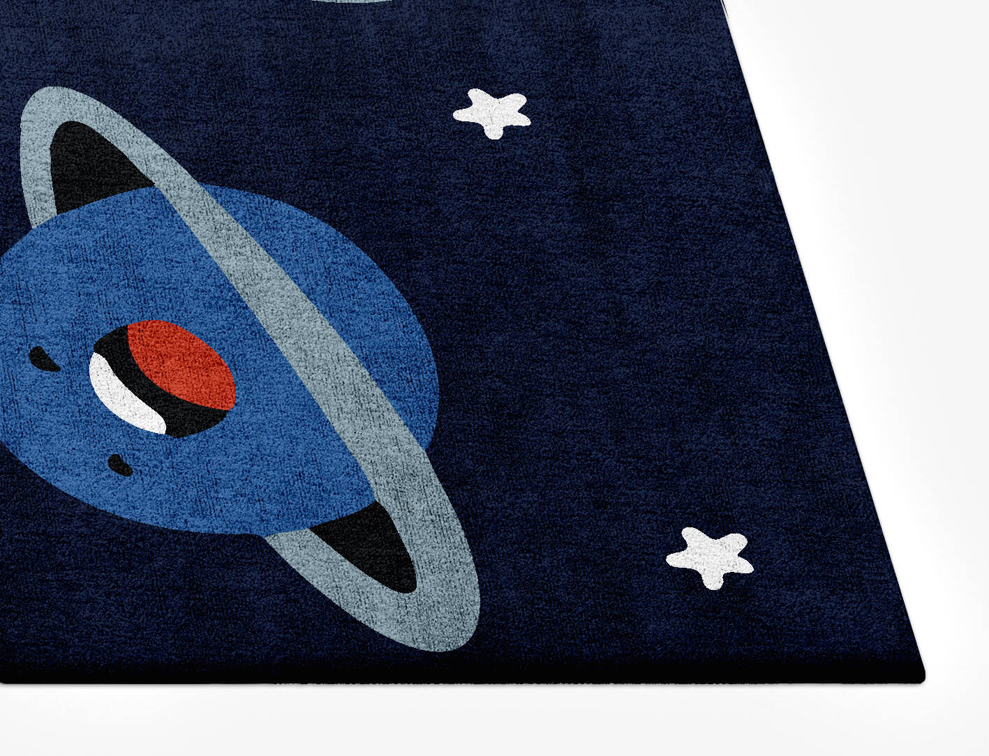 Galaxsee Kids Rectangle Hand Tufted Bamboo Silk Custom Rug by Rug Artisan