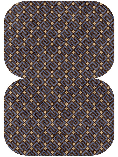 Galaxy Geometric Eight Hand Tufted Pure Wool Custom Rug by Rug Artisan