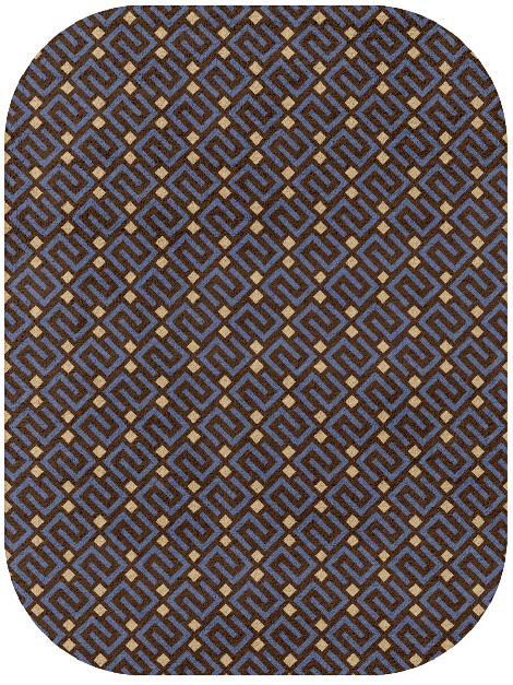 Galaxy Geometric Oblong Hand Tufted Pure Wool Custom Rug by Rug Artisan